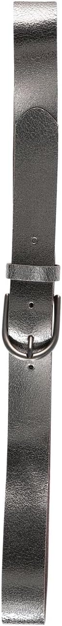 STREET ONE Damen Ledergürtel 95 Gun Metal, 95 Gun Metal