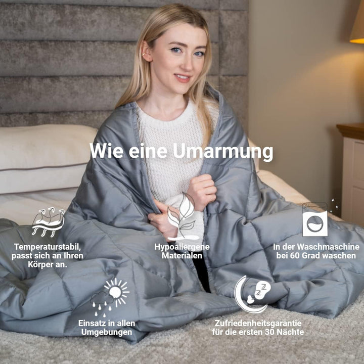 ScandinavianRest Weighted Blanket (140x220cm 7Kg), 140x220cm 7Kg