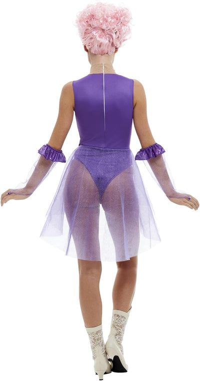 Trapeze Artist Costume, Purple (XS) XS - UK Size 04-06 Violett, XS - UK Size 04-06 Violett