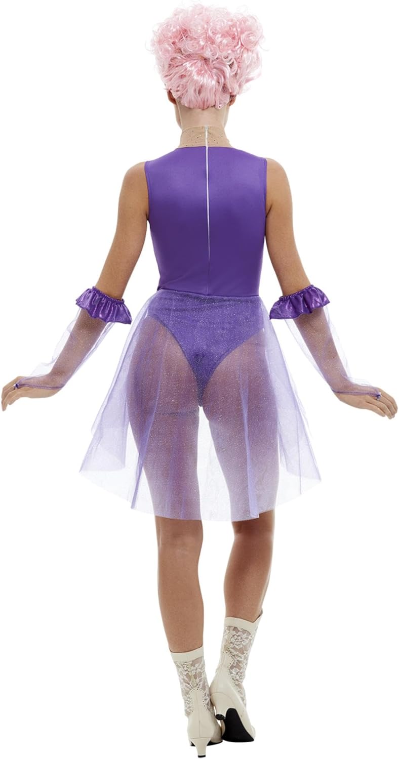 Trapeze Artist Costume, Purple (XS) XS - UK Size 04-06 Violett, XS - UK Size 04-06 Violett