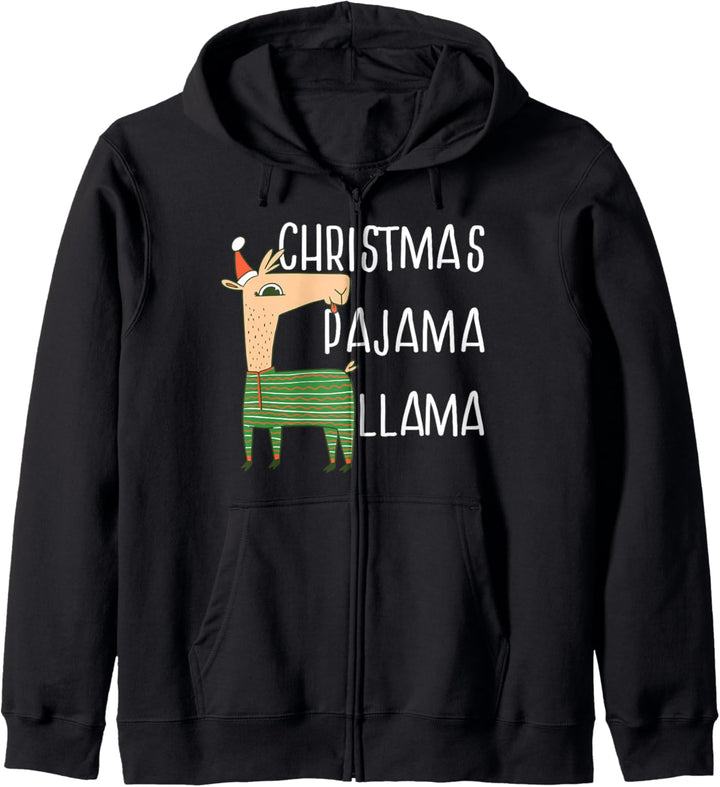 Weihnachtspyjama, Lama, lustig, Meme Kapuzenjacke