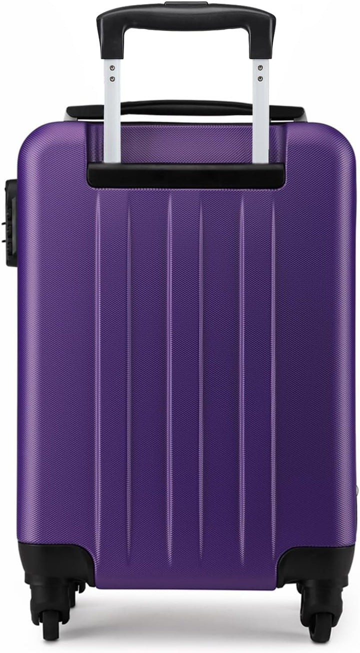 KONO Hartschale Koffer Trolley Rollkoffer Handgepäck Koffer Zwillingsrollen ABS Handgepäck Bordgepäc