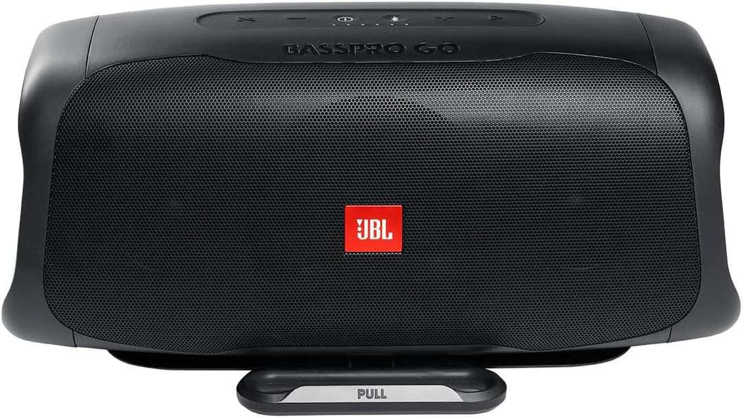 JBL BASSPRO Go - 2 in 1: Aktiv Subwoofer Auto und 200 Watt Bluetooth Party Lautsprecher in einem - E