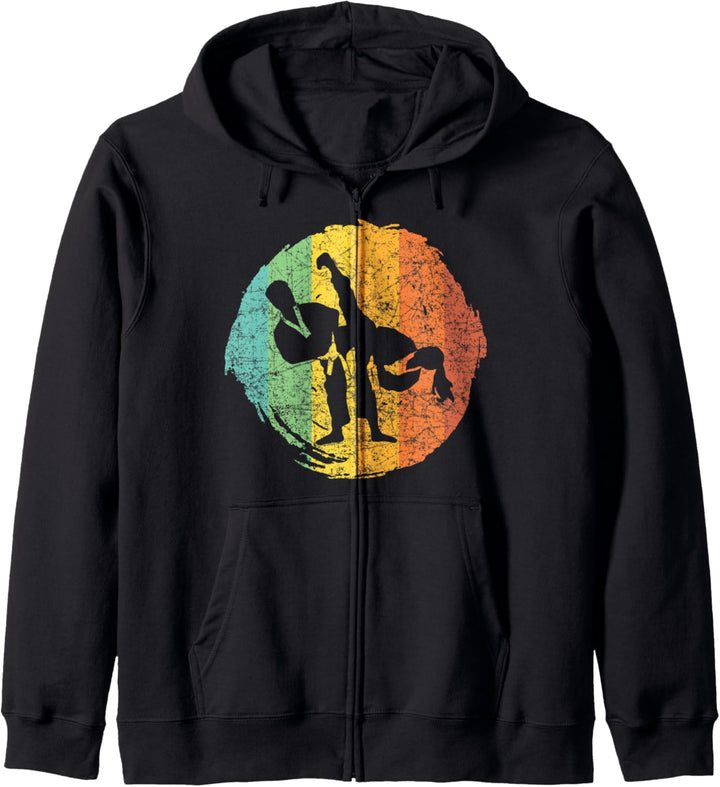 Judo Vintage Geschenk für Judo Kapuzenjacke