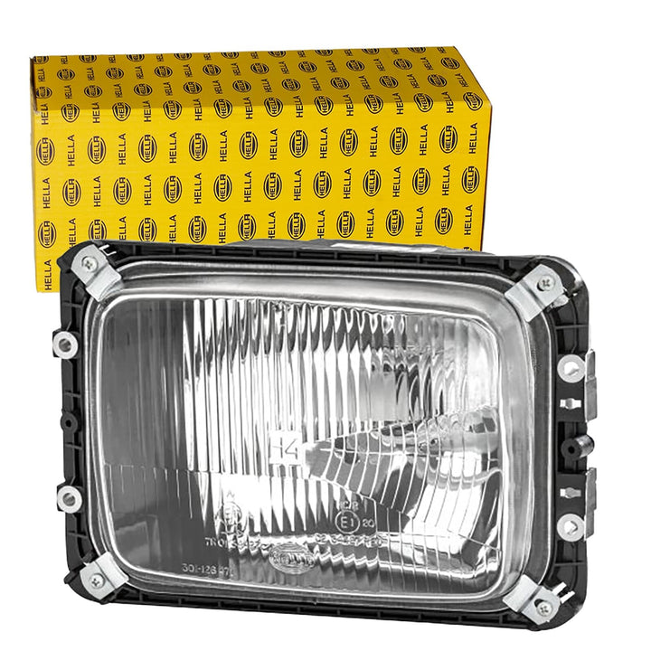 HELLA 1AE 003 440-671 Halogen-Hauptscheinwerfer - links - für u.a. Mercedes-Benz T2/Ln1 Dump Truck L