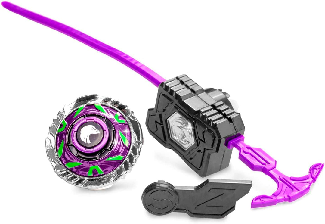 CRAZE Blade Kampfkreisel - Starter Set Evolution Coraxus - Kreisel Metall sehr robust mit Launcher &