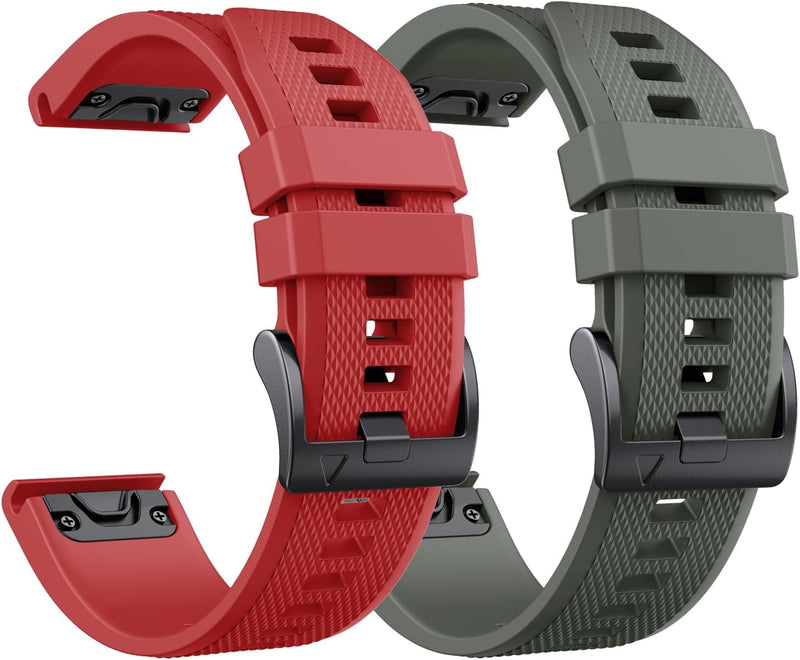 Quickfit 22mm für Garmin Fenix 5/5 Plus/6/6 Pro/7/7Pro, Quickfit Armband 22mm für Garmin Epix 2, Ins