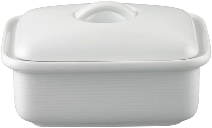 Thomas Trend Weiss - Butterdose mit Deckel,Porzelllan,weiss