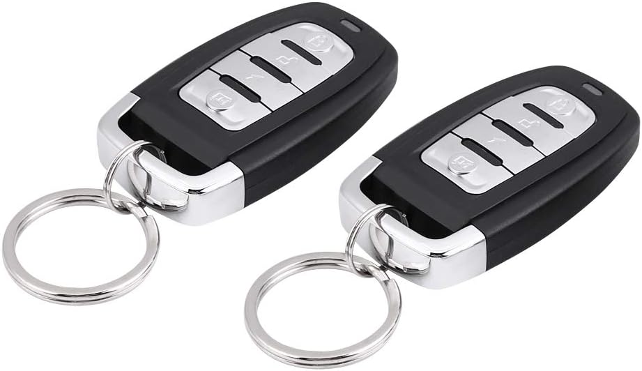 Kuuleyn Keyless Entry Kit, Universal 433,92 MHz Auto Keyless Entry System Türschloss Zentralverriege