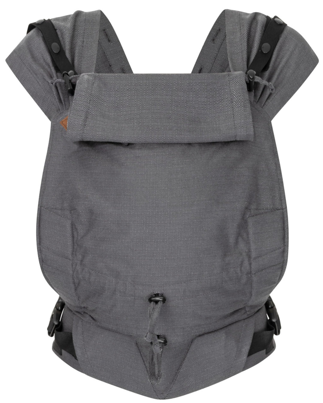 Hoppediz Primeo Babytrage für Neugeborene – Ergonomische Babytrage aus 100% kbA Baumwolle – Bauchtra