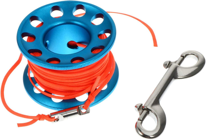 BESPORTBLE 1 Set von Scuba Tauchen Spool Höhle Tauchen Finger Spool Schnorcheln Spool Reel Blau, Bla