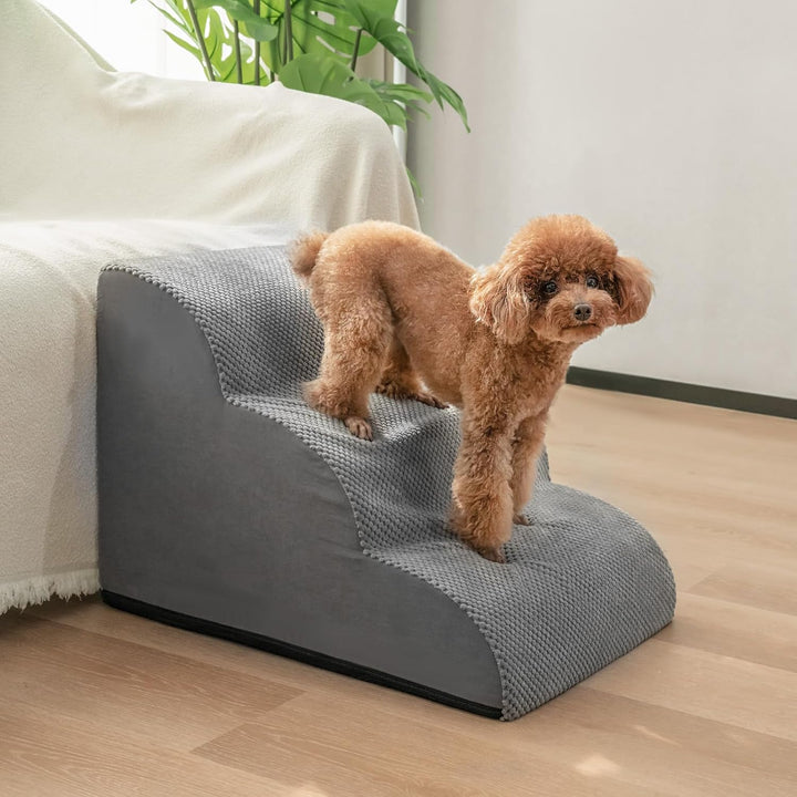 Mora Pets Hundetreppe für Kleine Hunde Haustiertreppe für Bett und Sofa Hunde Treppe rutschfeste was