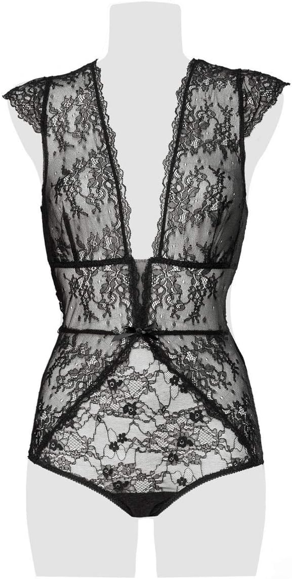 Grey Velvet Damen Bodys-800000034141 Body, Schwarz, M