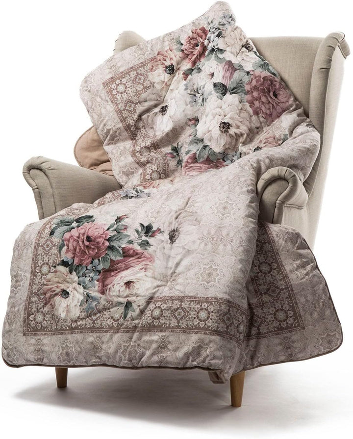 Caleffi - Heizdecke Royal Faberge cm. 130 x 170 cm, Taupe