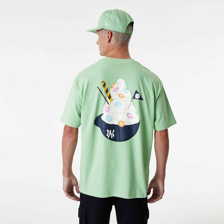 New Era - MLB New York Yankees Icecream T-Shirt Farbe Grün M Bright Gree, M Bright Gree