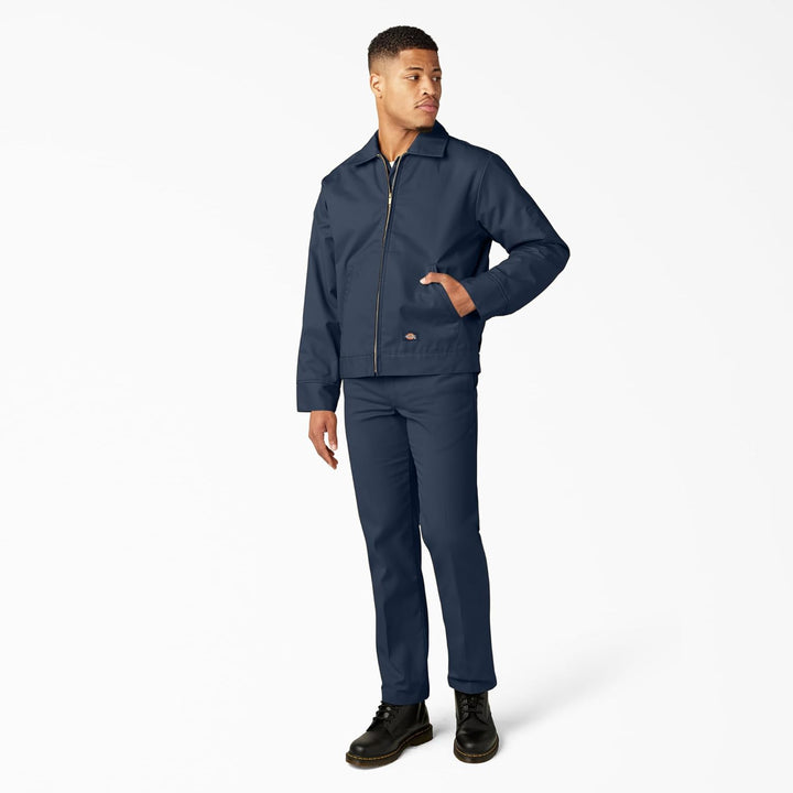 Dickies Herren LND Eisenhower Jk Jacke M Tall dunkles marineblau, M Tall dunkles marineblau