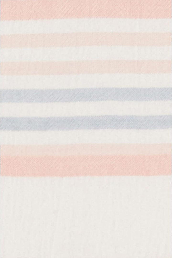 ESPRIT Damen Dress Woven Nursing Long Sleeve Stripe Kleid 40 Weiss - 124, 40 Weiss - 124