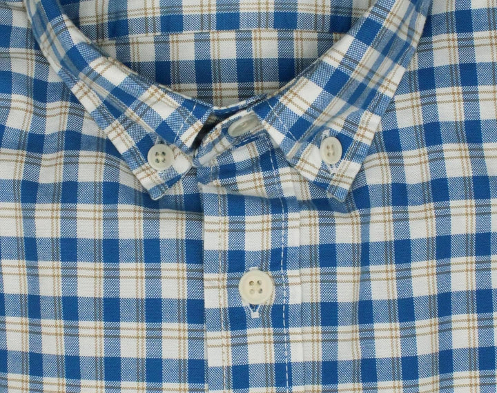 OLYMP Herren Freizeithemd Langarm Casual,Oxfort,Regular fit,Button-Down-Kragen M Bleu 11, M Bleu 11