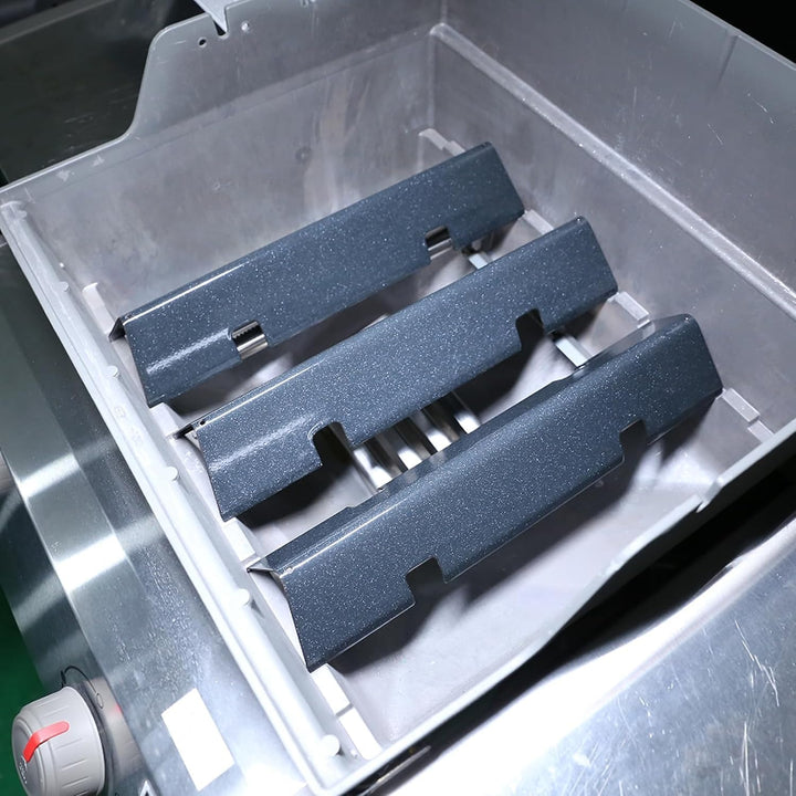GFTIME 7635 38,9cm Flavorizer Bar für Weber Spirit I E210/220 & II E210/S210 (mit vorderen Brennerkn