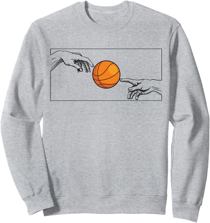 Basketballspieler Hände für Basketballer zum Basketball Sweatshirt
