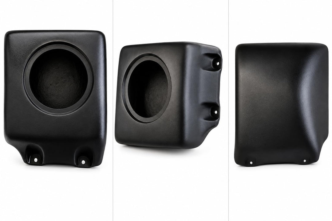 Subwoofer Gehäuse für Smart 453 Bassbox Fussraum