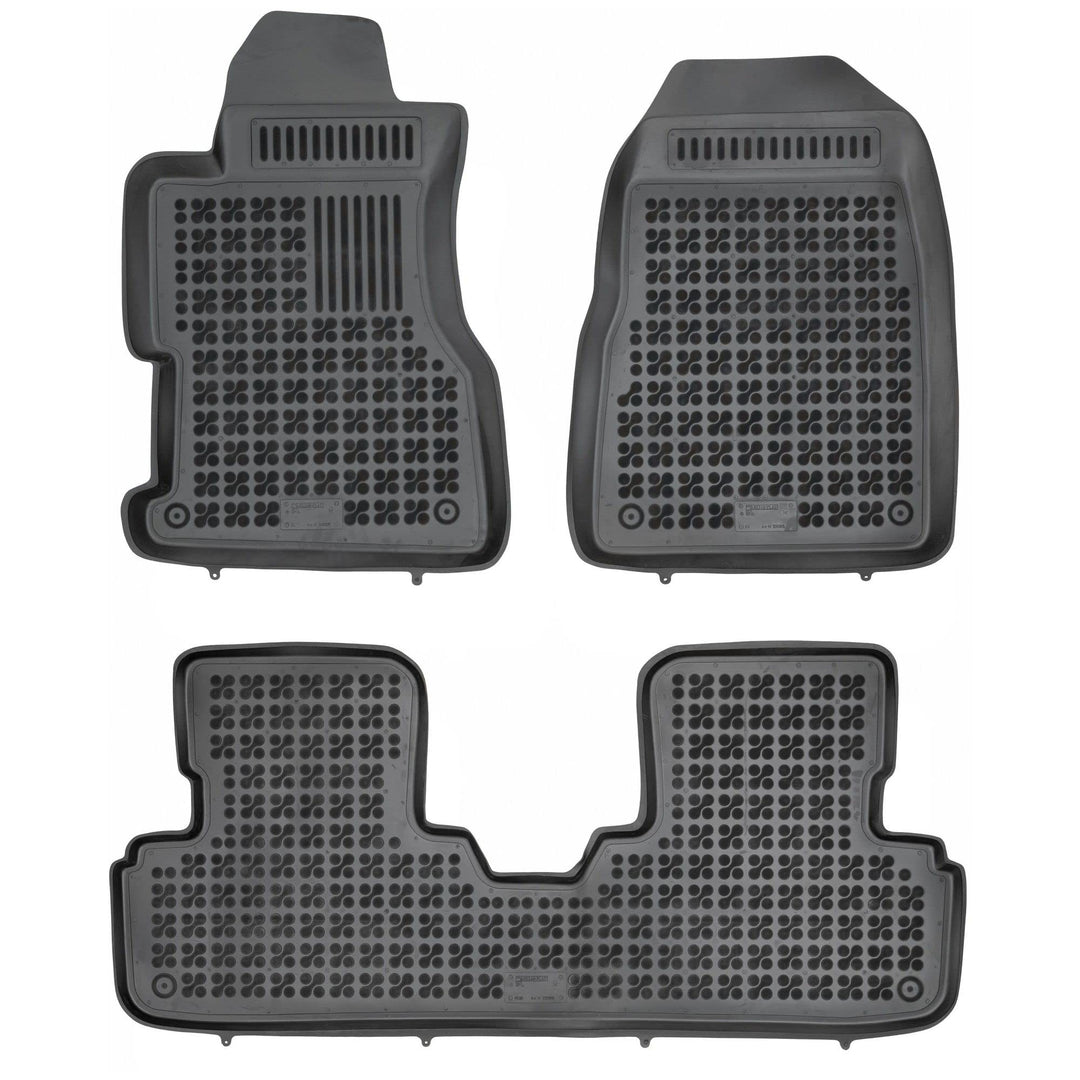 SMK Auto fussmatten gummimatten passt für Honda Civic VII 2001-2006 fussmatten Auto für alle Jahresz