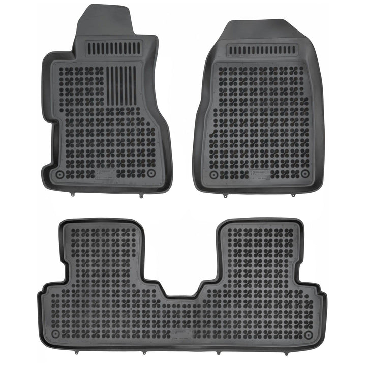 SMK Auto fussmatten gummimatten passt für Honda Civic VII 2001-2006 fussmatten Auto für alle Jahresz