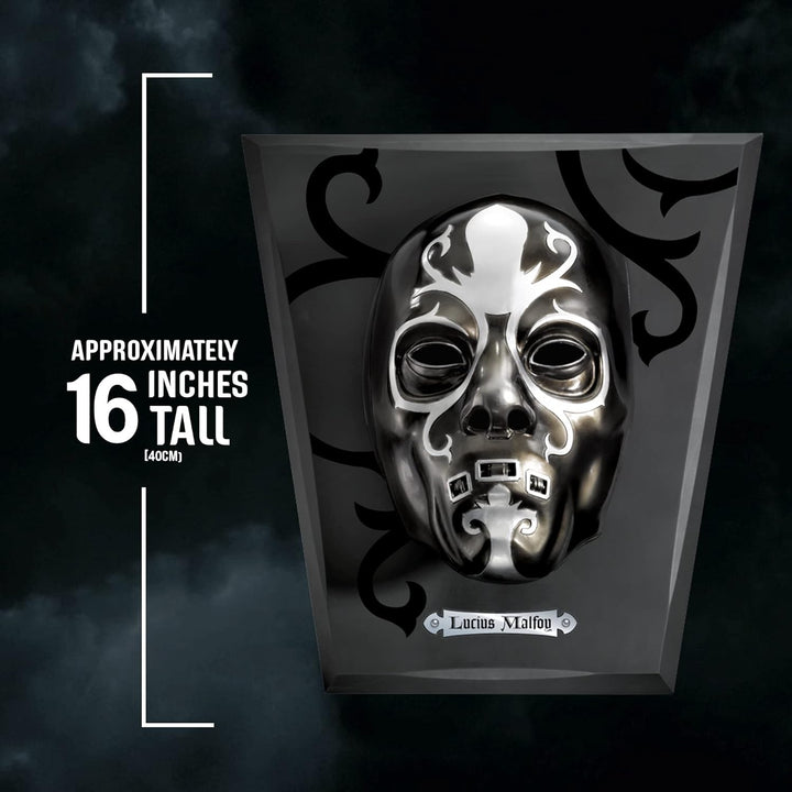 The Noble Collection Lucius Malfoys Lifesize Deatheater Mask.