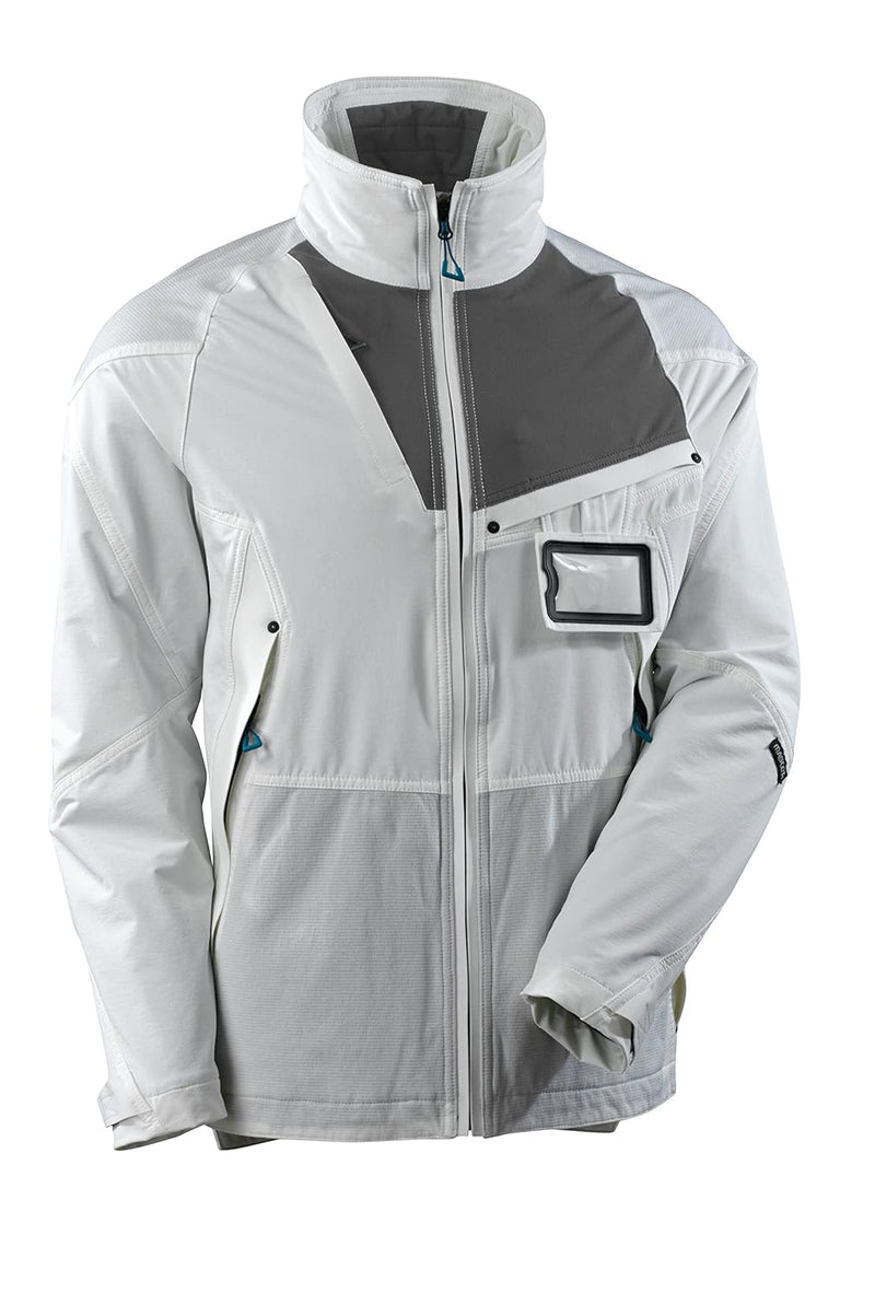 Mascot 17101-311 Funktionsjacke "Stretch" - Advanced, weiss/anthrazit, XXL XXL-5XL Weiss/Anthrazit,