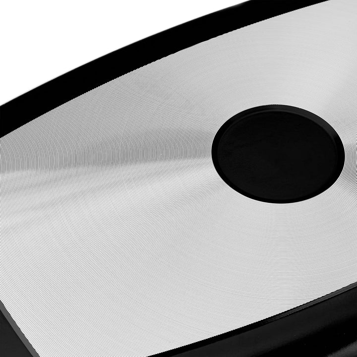 Relaxdays Bräter mit Deckel, Bratentopf 5 L, beschichteter Universalbräter mit Aromaknopf, Elektro-