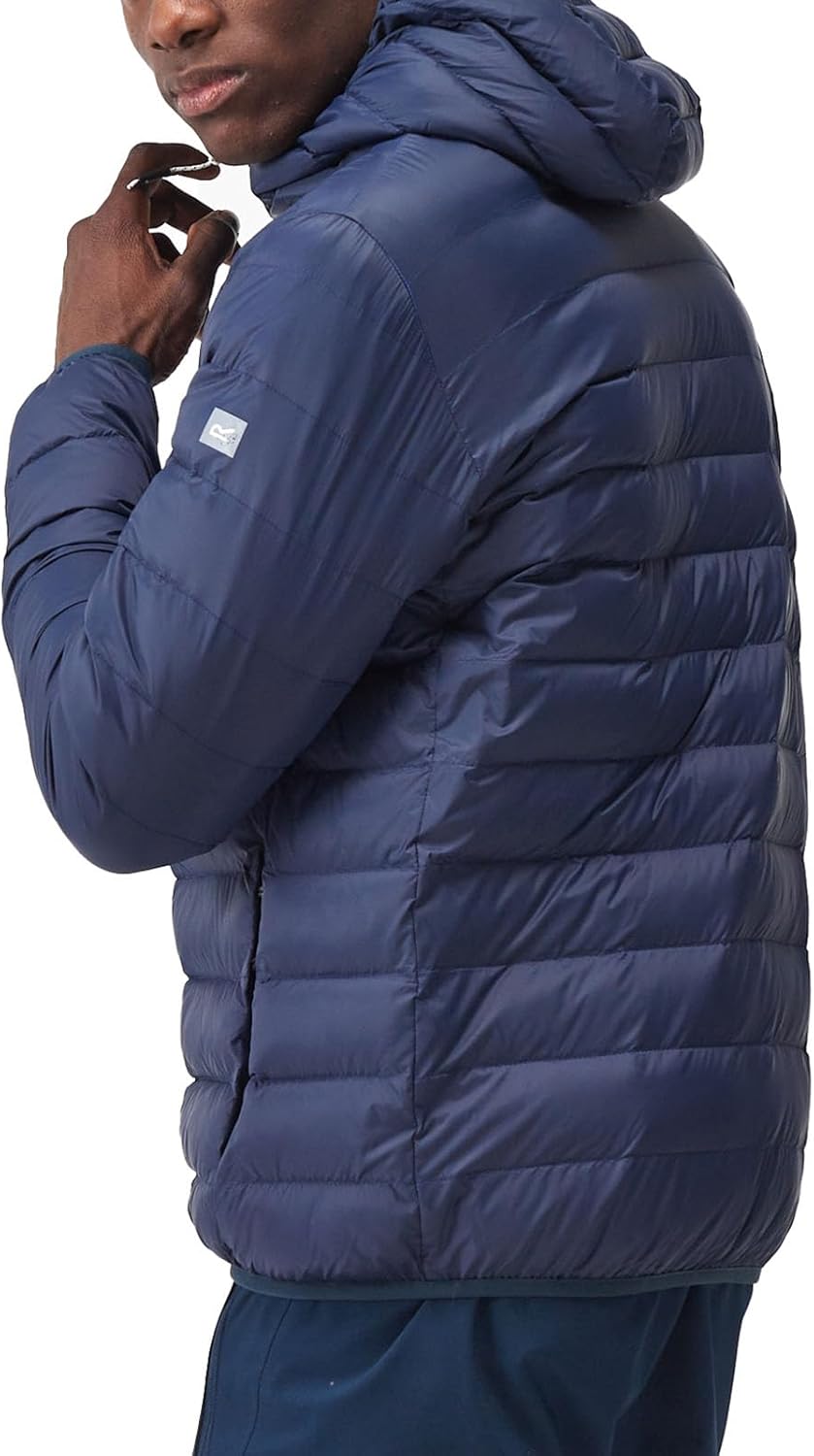 Regatta Herren Mens Marizion Baffled Water Repellent Jacket Coat Gefütterte Jacke 3XL Marine, 3XL Ma