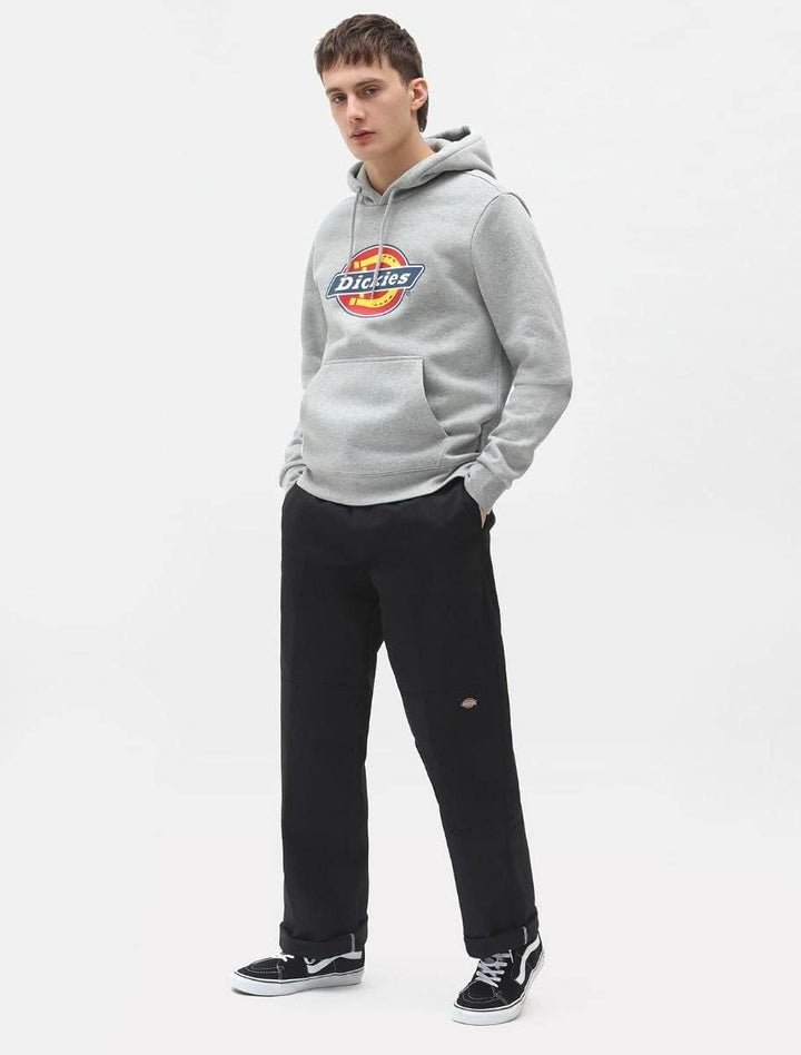 Dickies Icon Logo Hoodie Männer Kapuzenpullover grau meliert L