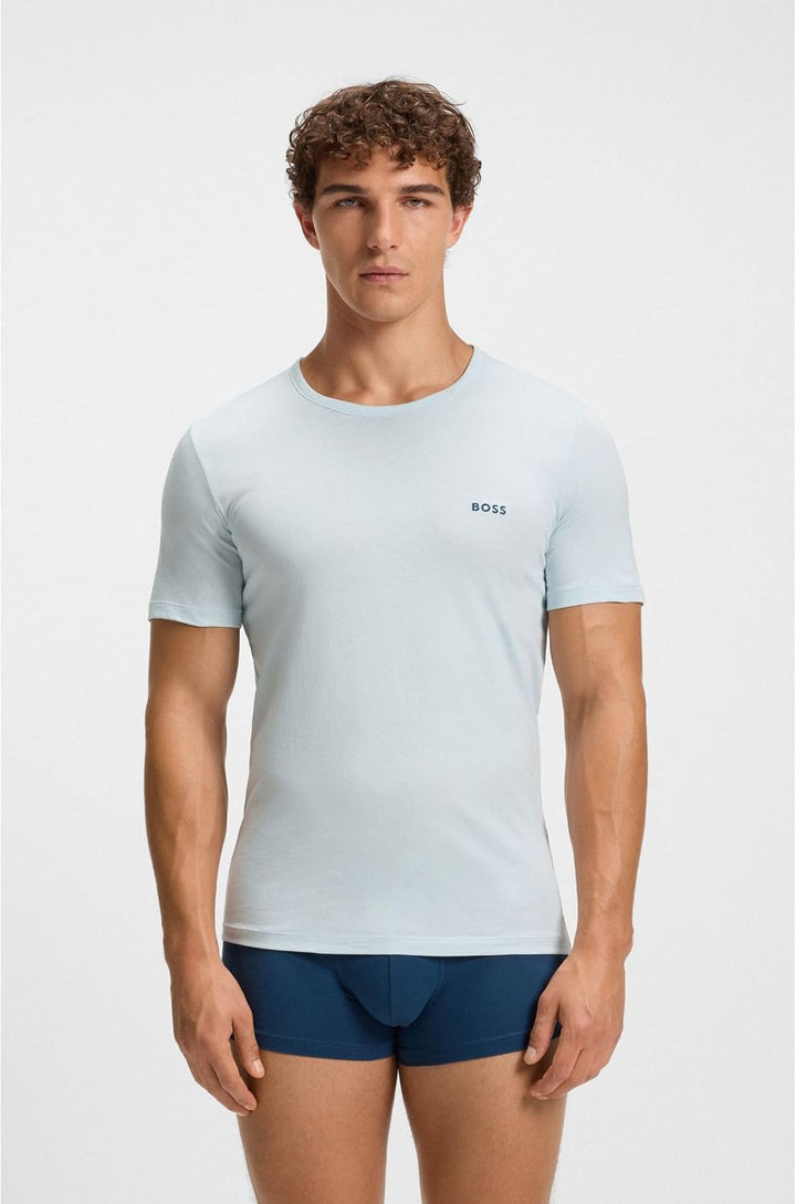 BOSS Herren Tshirtrn 3p Classic 10267939 0 Underwear_T_Shirt (1er Pack) XXL Open Miscellaneous, XXL