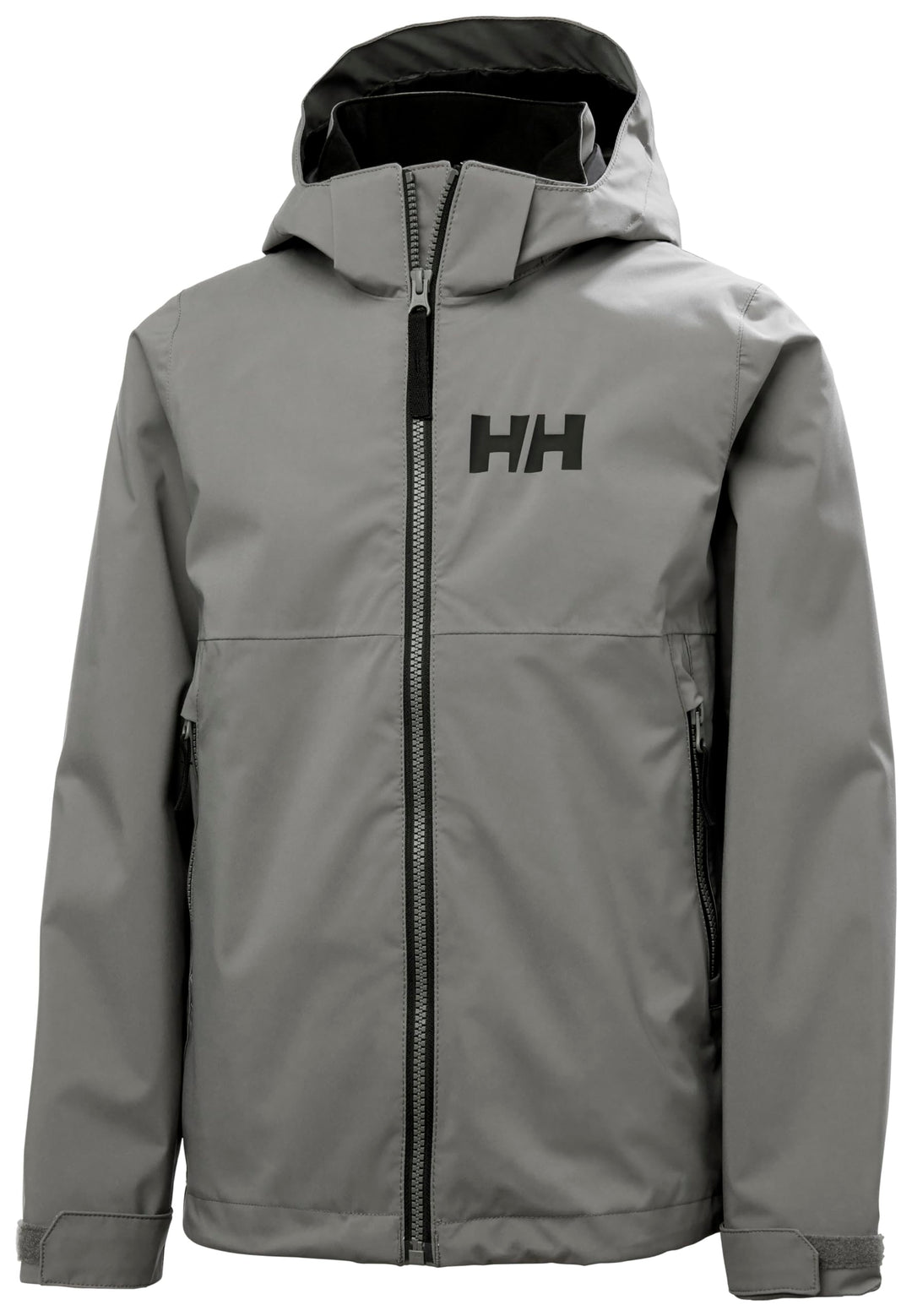 Helly Hansen Unisex Kinder Jr Rigging Rain Jacket Jacket 10 Jahre CONCRETE, 10 Jahre CONCRETE