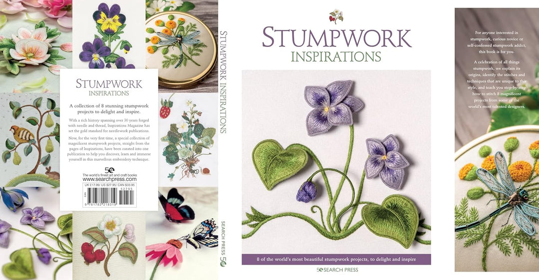 Stumpwork Inspirations: 8 of the World's Most Beautiful Stumpwork Projects, to Delight and Inspire (