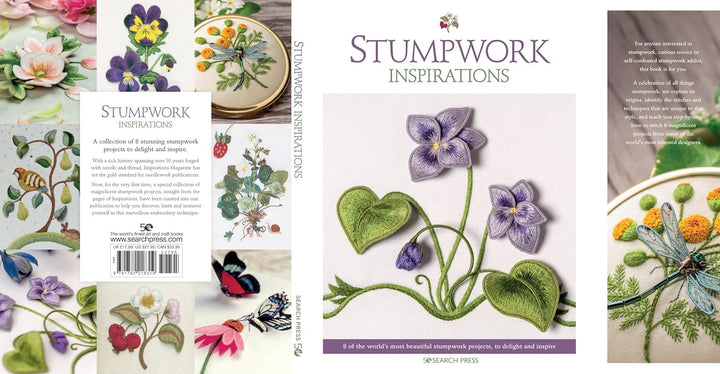 Stumpwork Inspirations: 8 of the World's Most Beautiful Stumpwork Projects, to Delight and Inspire (