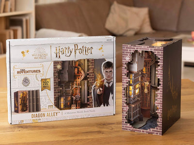 Revell Modellbausatz Tiny Adventures I Diagon Alley Harry Potter I 3D Miniaturhaus I DIY Book Nook H