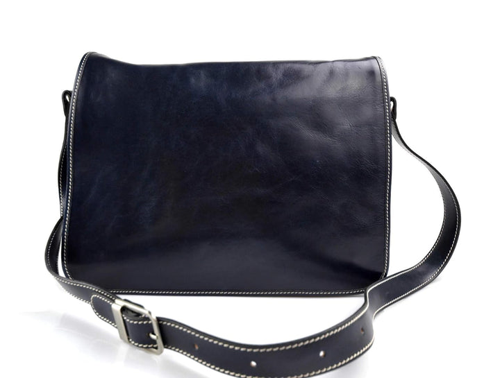 Leder messenger tasche umhängetasche kuriertasche schultertasche aktentasche messenger ledertasche l