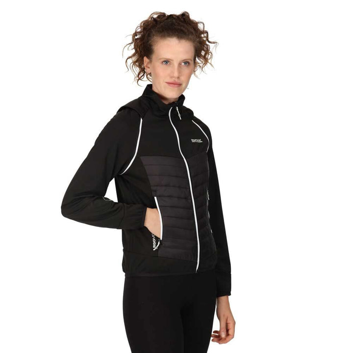 Regatta Steren Hybrid-Jacke für Damen 34 Schwarz, 34 Schwarz