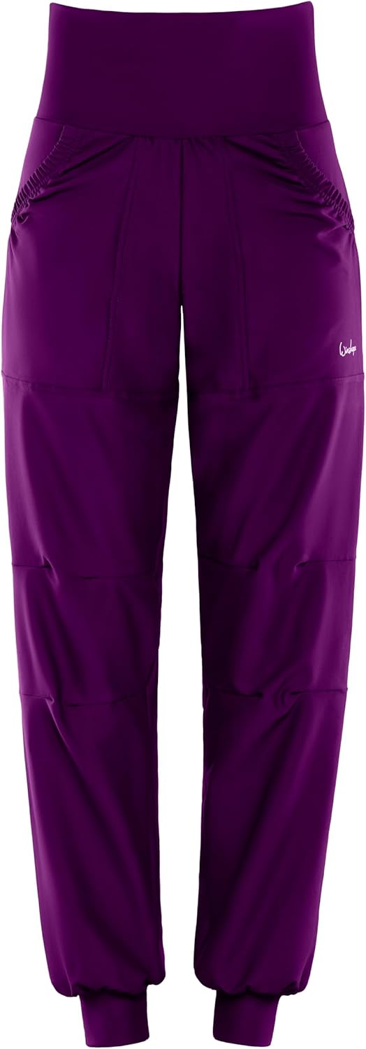 WINSHAPE Damen Freizeithose Functional Comfort Leisure Time Trousers Lei101c L Lila, L Lila