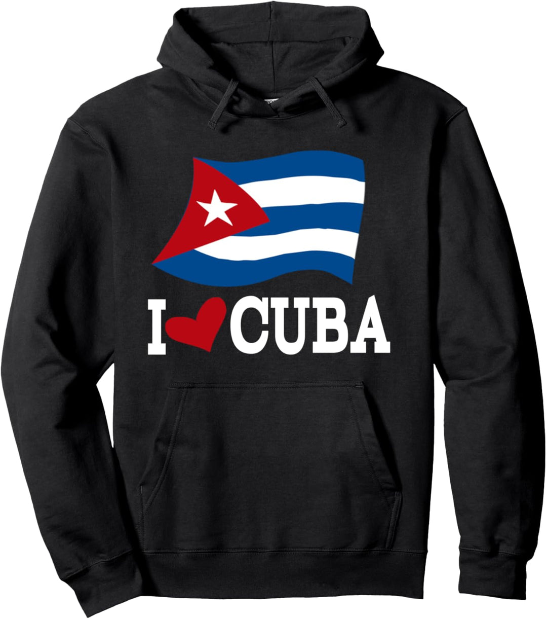 Cuban Flag Cuba T-Shirt Miami Spanish Cuban Shirt Pullover Hoodie