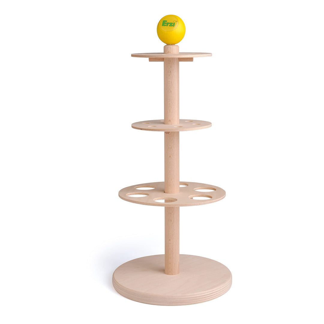 Erzi 10100 Display-Ständer EIS aus Holz, Kinderküche, Kaufladenartikel für Kinder, Rollenspiele