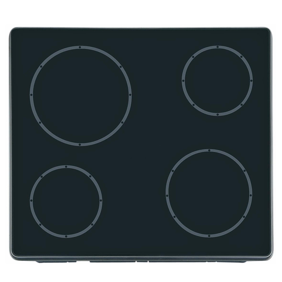 Ersatzglas für Kochfeld kompatibel mit Whirlpool 481944059809 Glaskeramikplatte für Kochfeld Herd ko