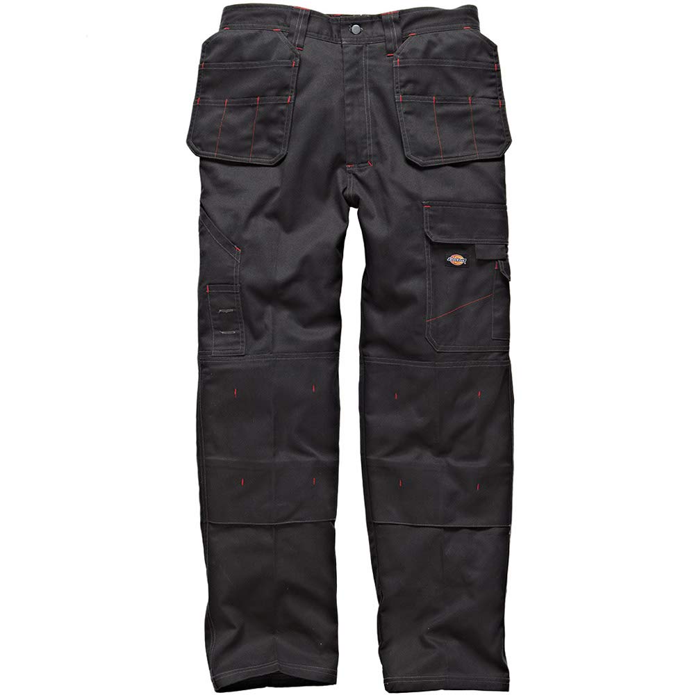 Dickies - Trousers for Men, Redhawk Pro Pants, Regular Fit, Black, 30W30W/32L Schwarz 30W / 32L, Sch