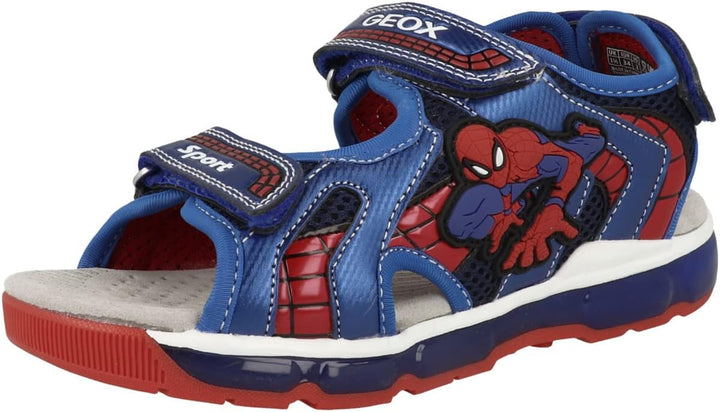 Geox Jungen J Android Boy Sandal 31 EU Navy Royal, 31 EU Navy Royal