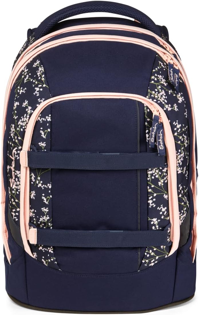 satch Pack Pencil Slider Light Edition Schulrucksack Set 3tlg. mit Sportbeutel (Bloomy Breeze), Bloo