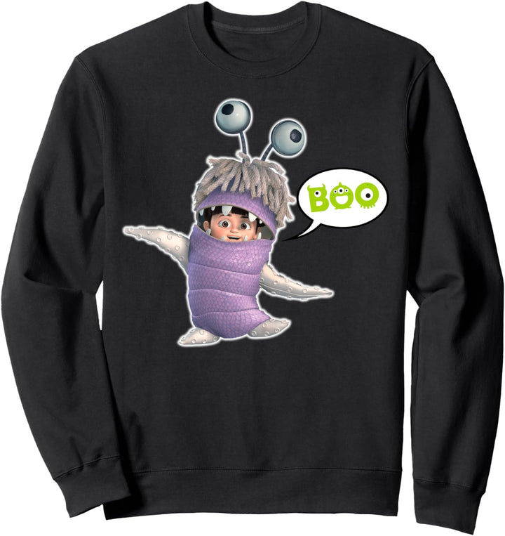 Disney Pixar Monsters Inc. Boo Text Bubble Poster Sweatshirt