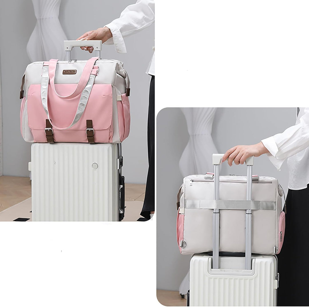 Baby Wickelrucksäcke Umhängetasche Wickeltasche Rucksack mit Wickelunterlage,Grosse Reisewindeltasch