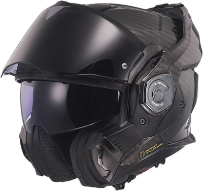 LS2 Klapphelm FF901 Advant X Carbon Solid ECE2206 Modularhelm Motorradhelm 3XL, 3XL