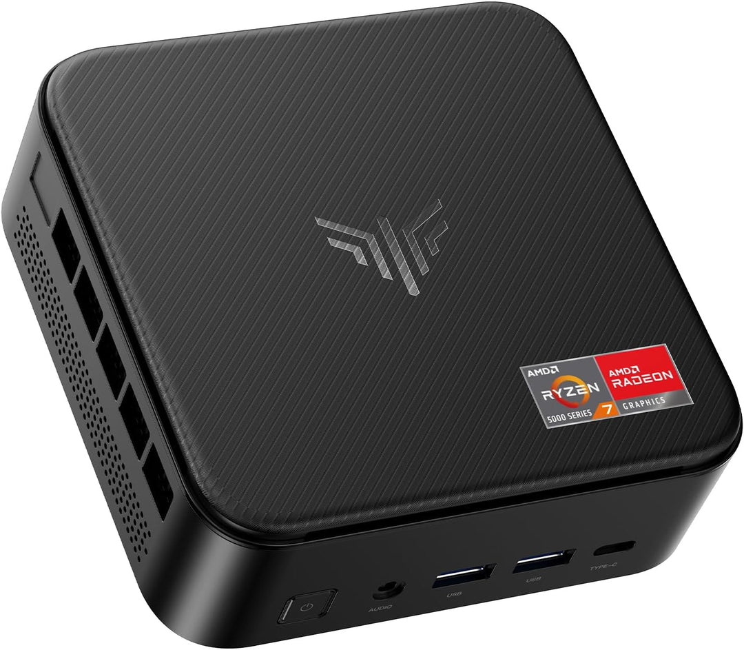Windows 11 Pro Mini PC, NiPoGi AM02 AMD Ryzen 7 3750H 16GB DDR4 512GB SSD Mini Desktop Computer mit
